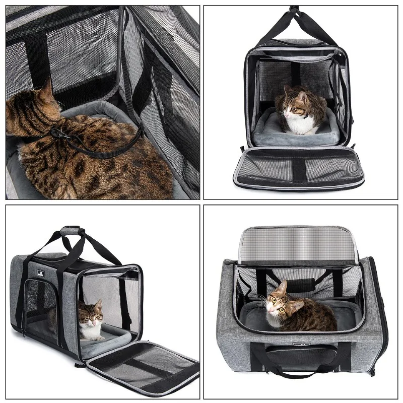 Cat bag airplane tote bag HNA entering the cabin pet bag dog backpack going out boarding case portable aviation