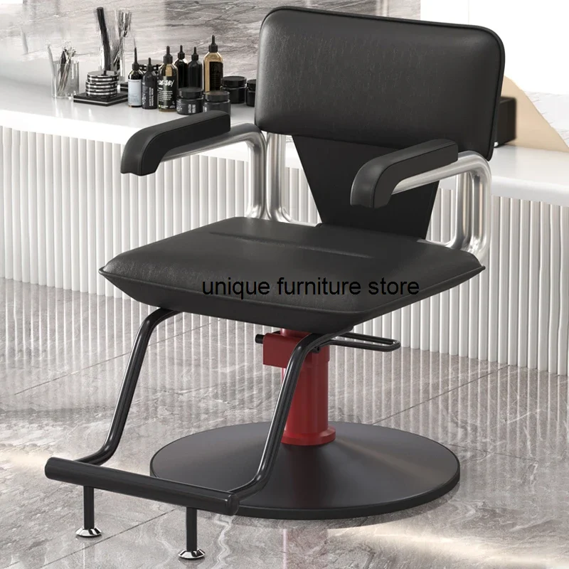 

Beauty Rolling Barber Chairs Wheel Recliner Manicure Barber Chairs Recliner Cadeira Cabeleireiro Commercial Furniture YQ50BC