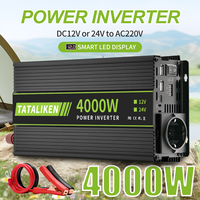 4000W inverter DC12V or 24V to AC220V camping power supply Type-C Modified Wave Inverter