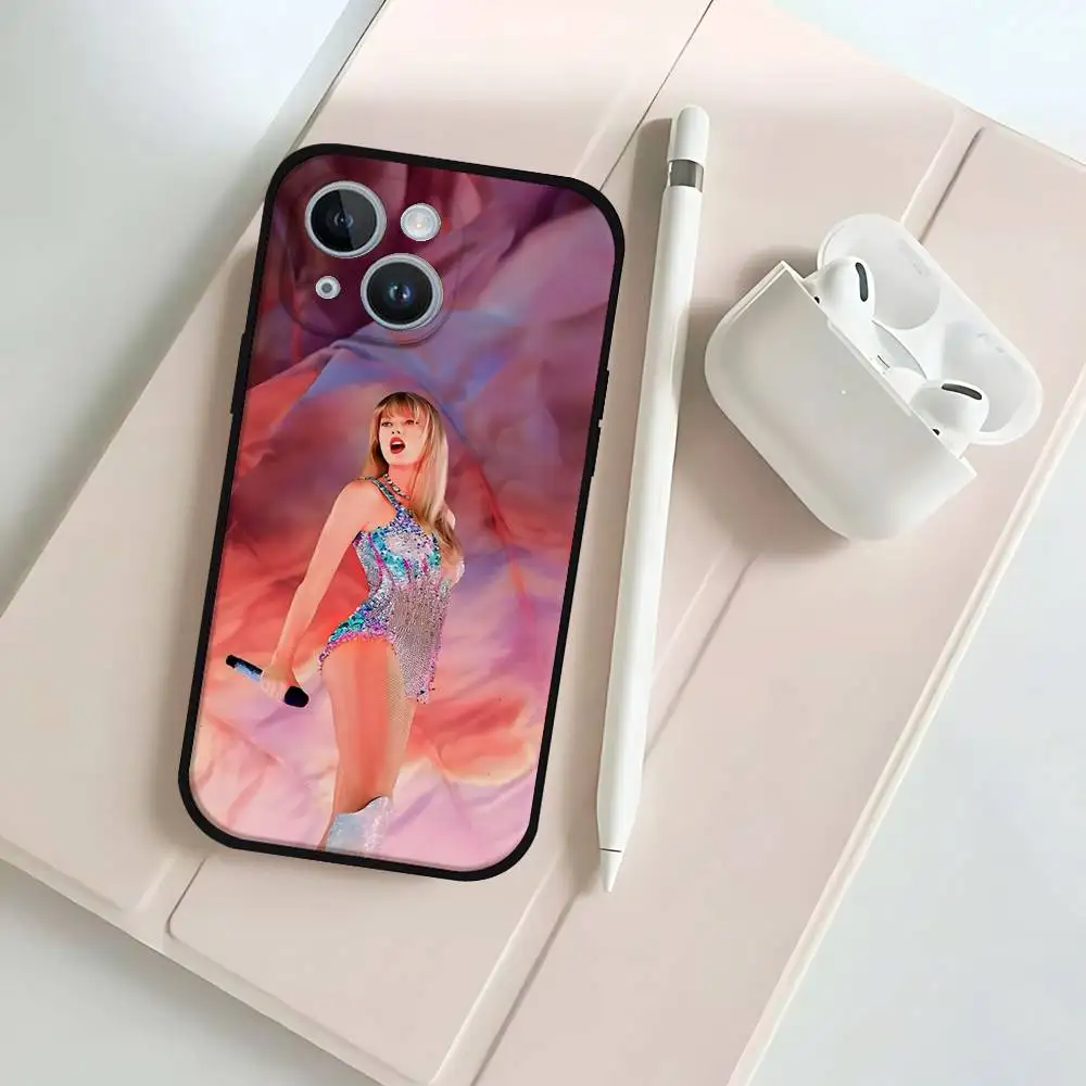 T-Taylor Showgirl S-SwiftS Phone Case Black Phone Case For IPhone 17/16/15/13/14 Pro Max/ 11Plus/X/Xr/Xs Max/12mini view 6
