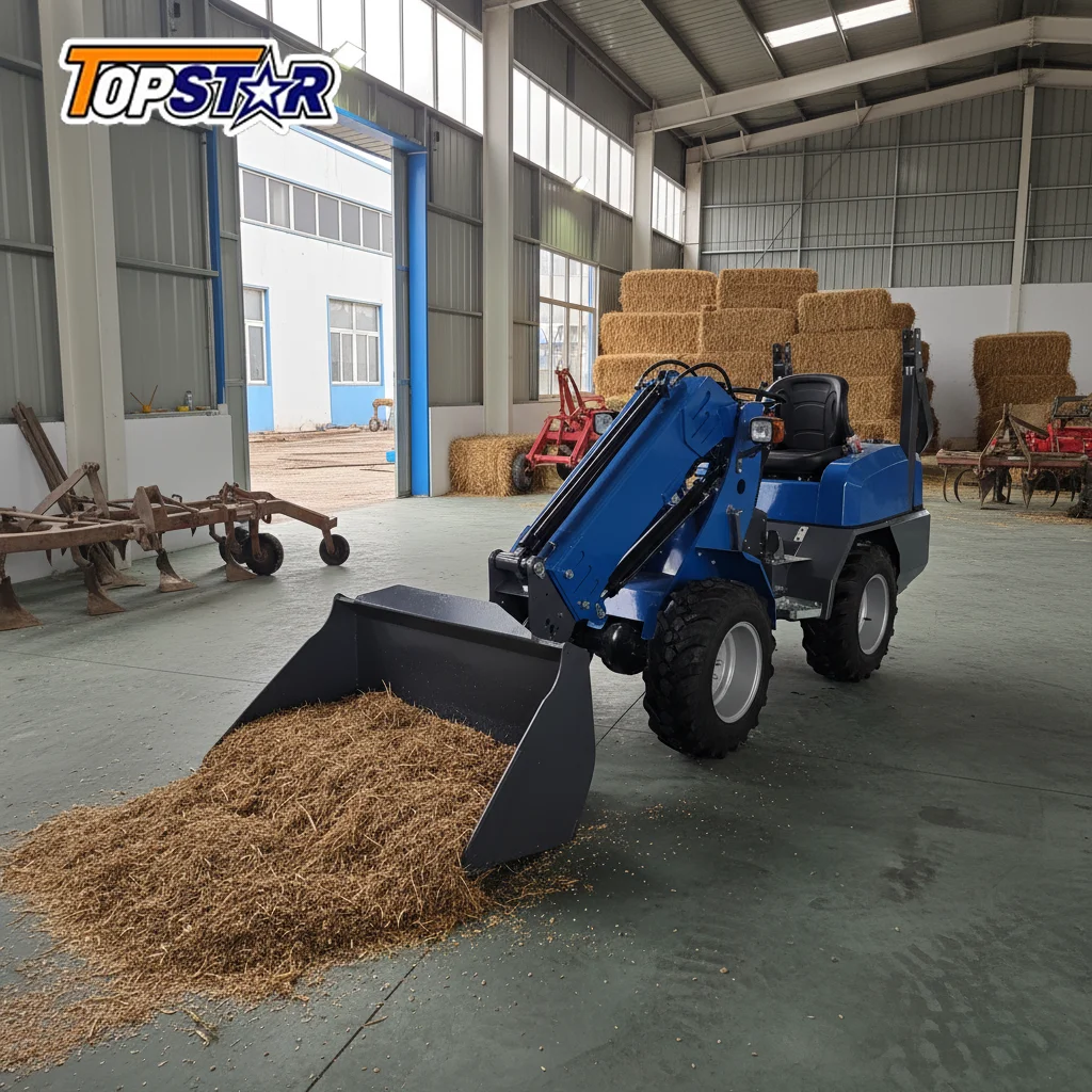 5 Ton Wheel Loader Heavy Duty EPA Approved Loader Construction Site Use Factory Customize