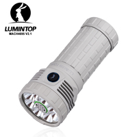 EDC LED Flashlight Micro-arc Oxidation Outdoor Camping Lantern Discharge USB-C Rechargeable Lamp Self Defense Light Mach4695 2.1