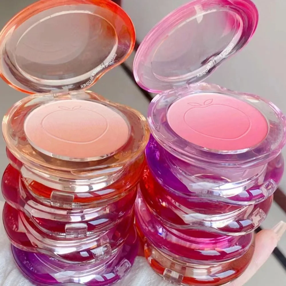 Blush-palet met lage verzadiging Matte afwerking Blush Glimmer Nude Matte Blusher Mengbaar Langdurige Koreaanse make-up Fleuren make-up