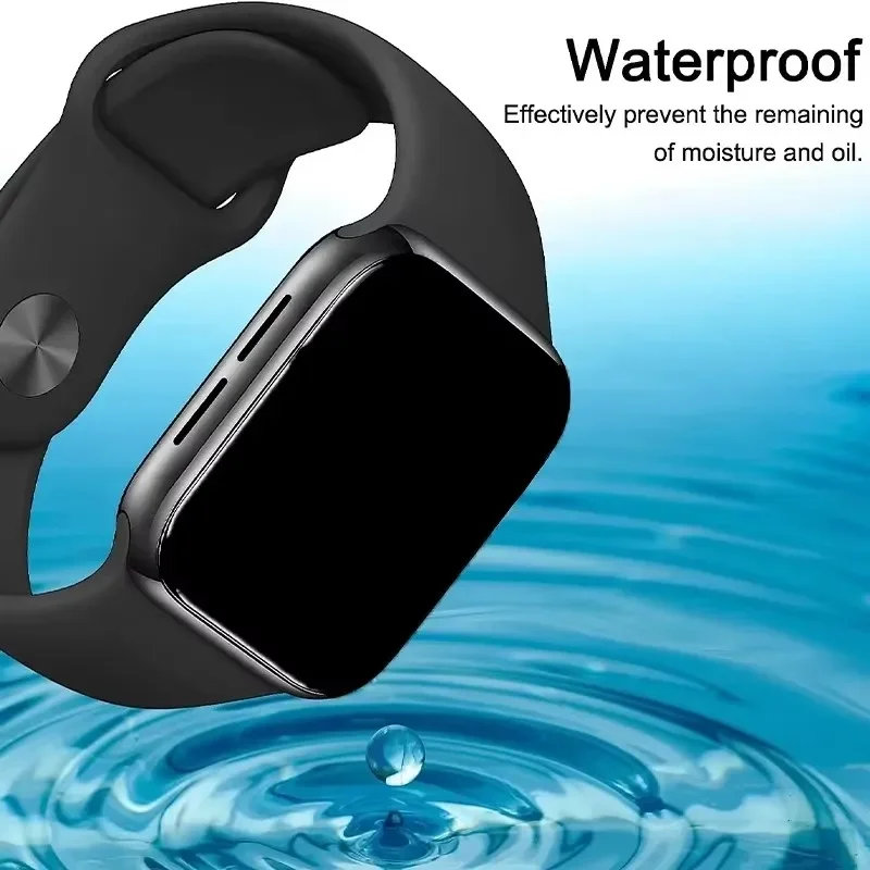 Protector Film For Apple Watch 49mm 46mm 44mm 45mm 40mm 41mm 42mm 38mm 3D Curved Screen Protectors iWatch Ultra 10 9 8 7 SE 6 5