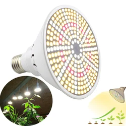 290 LED Plant Grow Light Bulbs Full Spectrum E27 Lamp Hydro Sunlight Phyto Lamp Flower Grow Tent Veg Cultivo Greenhouse Indoor