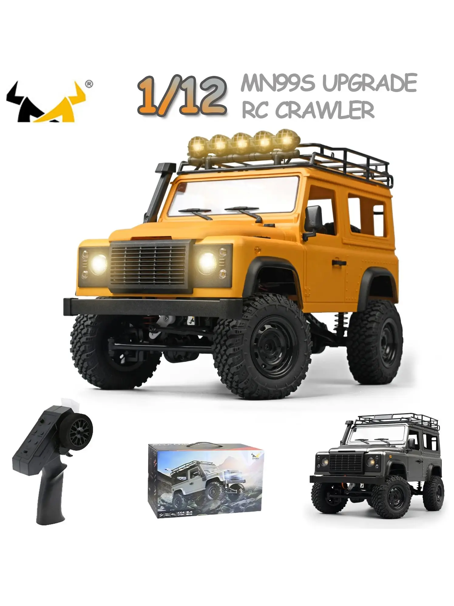 1/12 MN99s Rc Auto MN Modell 2,4G RTR Fernbedienung 4WD Off-road Klettern Crawler Defender Pickup Truck Spielzeug für Kinder