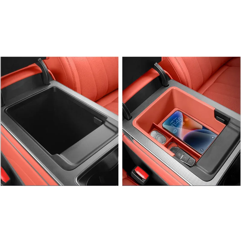 For BYD Sealion 8 2025 Armrest Box Storage Box Compatible with Vehicle Accessory