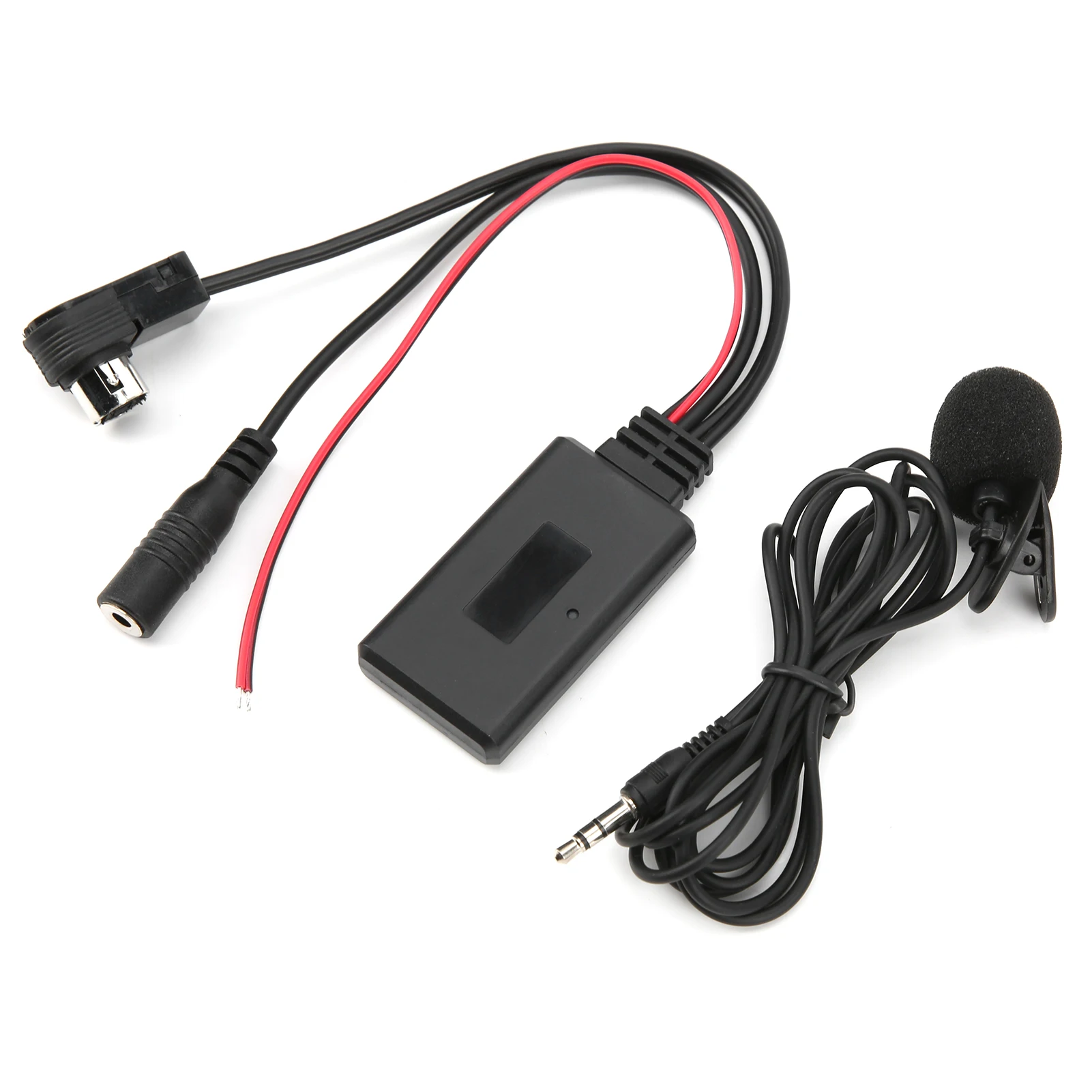 Car Bluetooth AUX Cable Adapter with Microphone Handsfree Fit for Alpine CDA-9857 CDA-9886 CDA-117