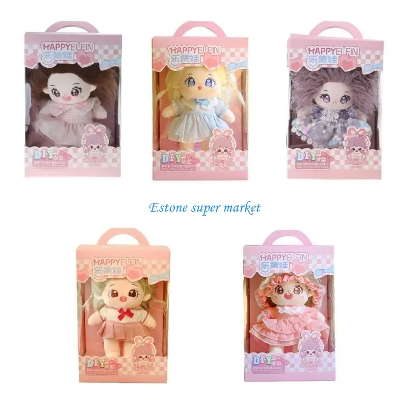 090B 20cm laleczka bobas realistyczne Reborns zagraj w lalkę bawełniana pluszowa lalka Poseable Dressup śliczna lalka Idol dla