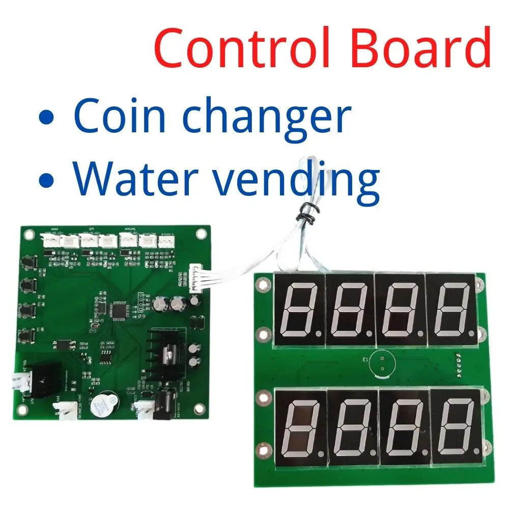 Placa de Control de cambio de monedas, placa de Control de señales de Sensor operado por monedas PCB para cambiador de monedas, máquina de venta de