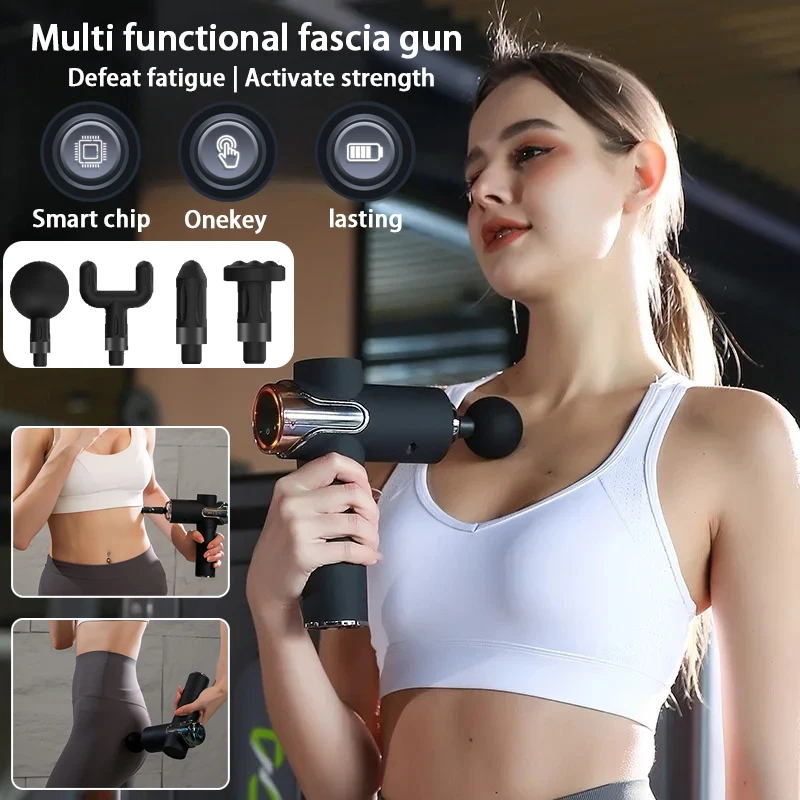 

Многофункциональный карманный мини-пистолет для фасции, удобный профессиональный фитнес-маска для шеи, захватывающий глубокий удар, расслабляющий массажер для мышц