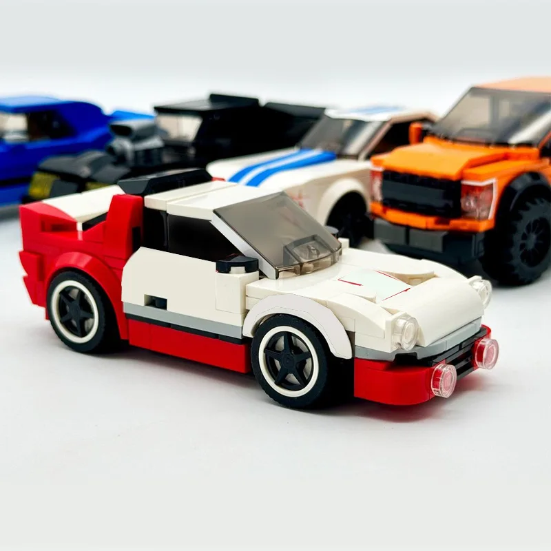 1162 قطعة Supercar بنيت حزمة مركبة صعبة MOC تخصيص وحدات بنة التصميم الإبداعي لتقوم بها بنفسك لعبة تجميع الأولاد هدية