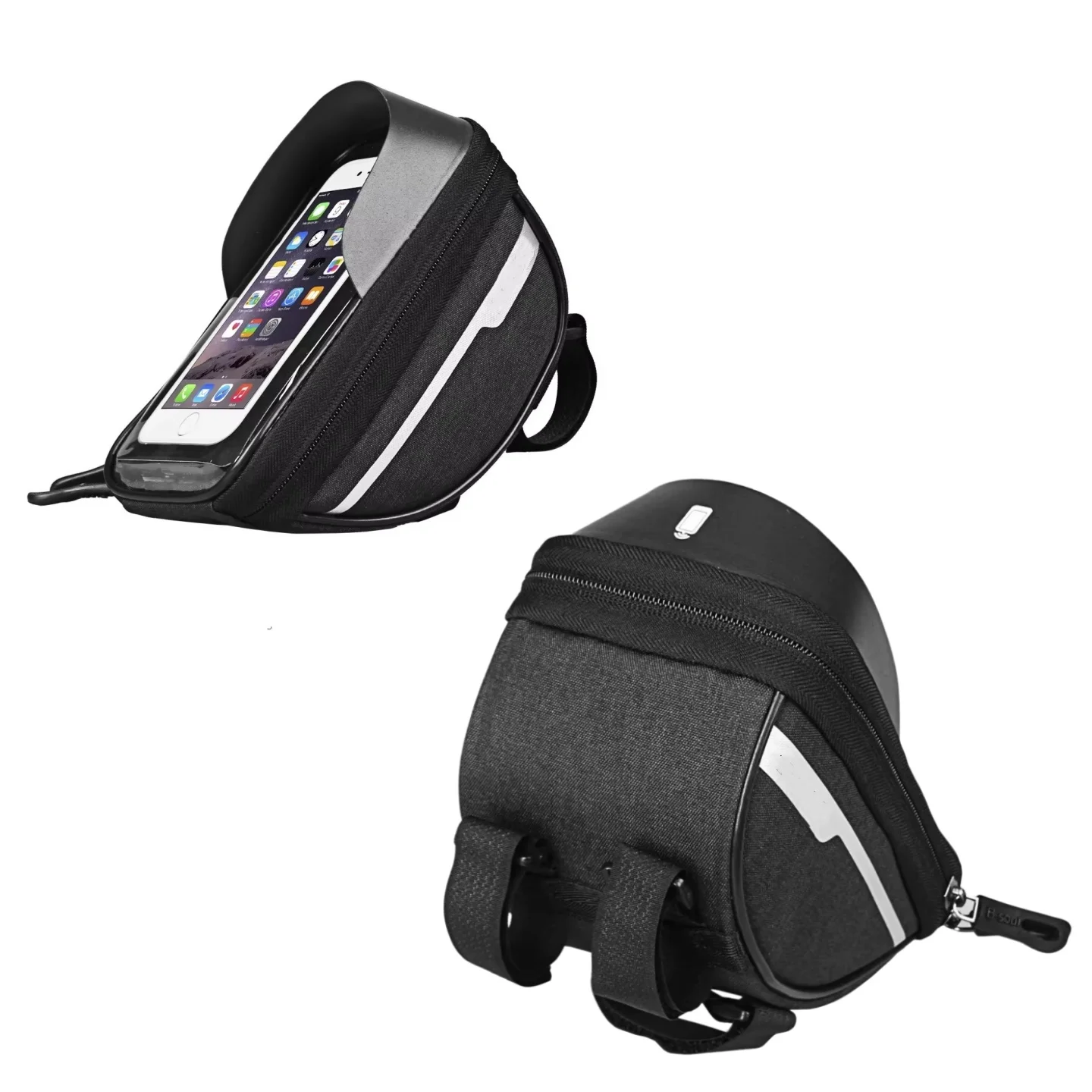 Waterproof Touch Screen Bike Handlebar Phone Storage Bag Universal Cycling Phone Holder Outdoor Riding Accessory Adult Riders