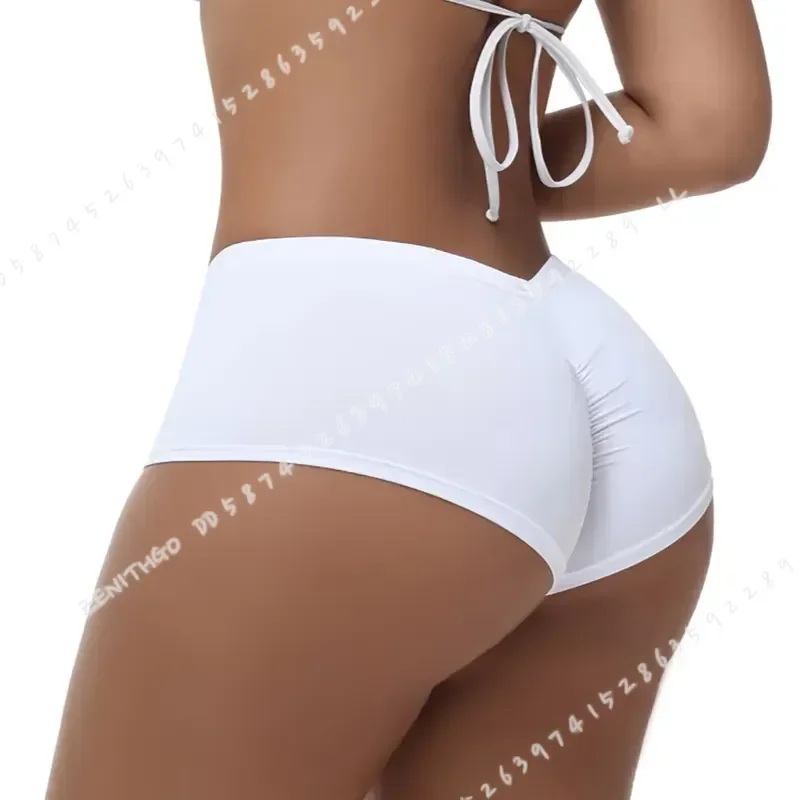 Women Seamless Boyshort Panties Solid Color Ice Silk Underwear Soft Stretch Breathable Boxer Shorts Comfortable Female