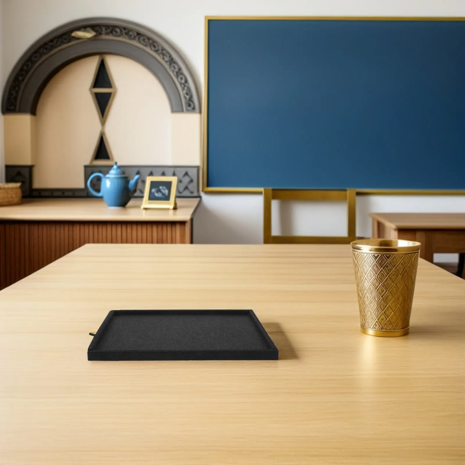 6 Vassoi Portaoggetti Impilabili in Feltro per Puzzle da 1000 Pezzi, Nero, Portatile, Organizzatore per Puzzle e Oggetti Vari