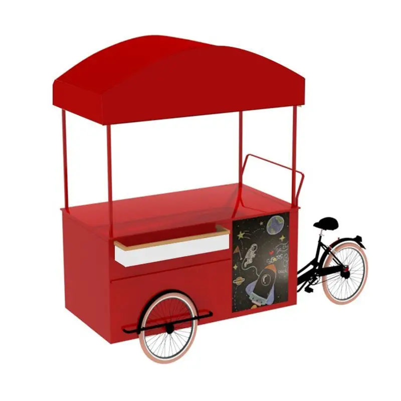 

Snack wrought iron mobile trolley night market stall outdoor shopping mall market Internet celebrity promotion stall float stall