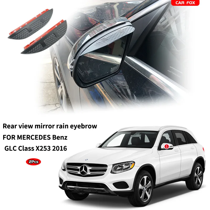 For Benz GLC X253 Window visor Weather Shield Side Window Deflector Car windshield weather shield Car accessories