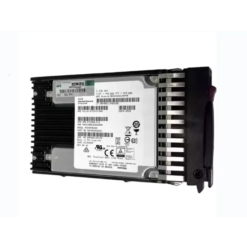

Твердотельный накопитель Hxx P49052-B21 3.2 ТБ SAS 12 Гбит/с, 2.5 дюйма, смешанного назначения, с интеллектуальным кронштейном для дисков BL660c Gen9, SSD