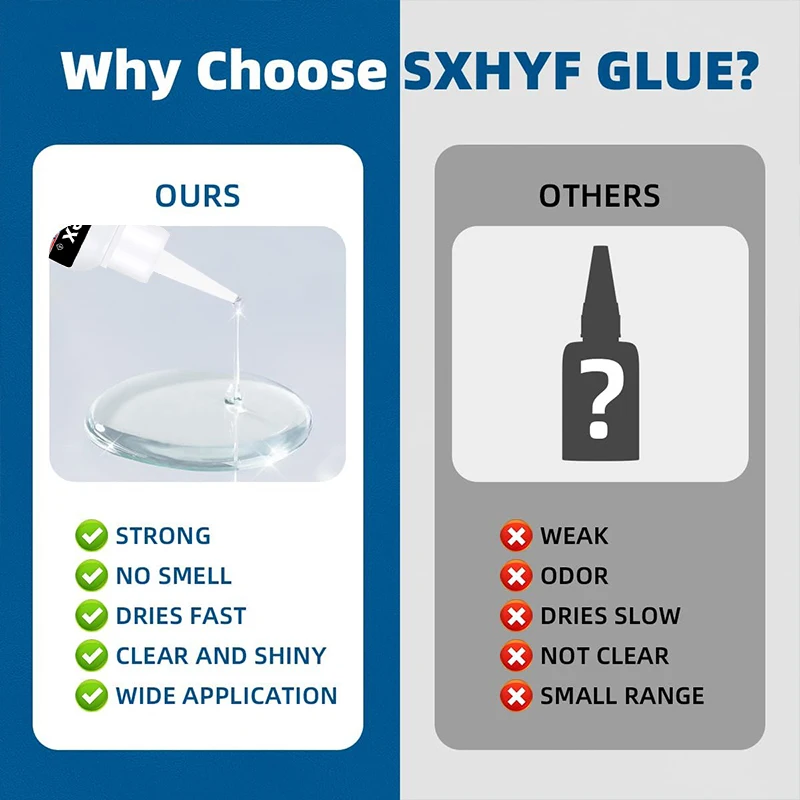 Vitex 1-5 шт. 502 20 мл сильный клей цианоакрилатный клей быстросохнущий резиновый керамический металлический прочный жидкий клей