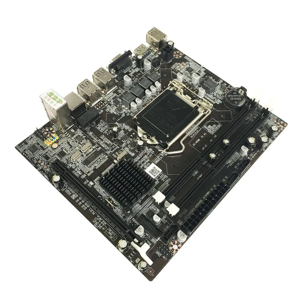 H55 Desktop Motherboard Supports I3 530 I5 760 Cpu LGA 1156 Pin Dual Channel DDR3 Memory Ram Computer Mainboard With I/O Shield