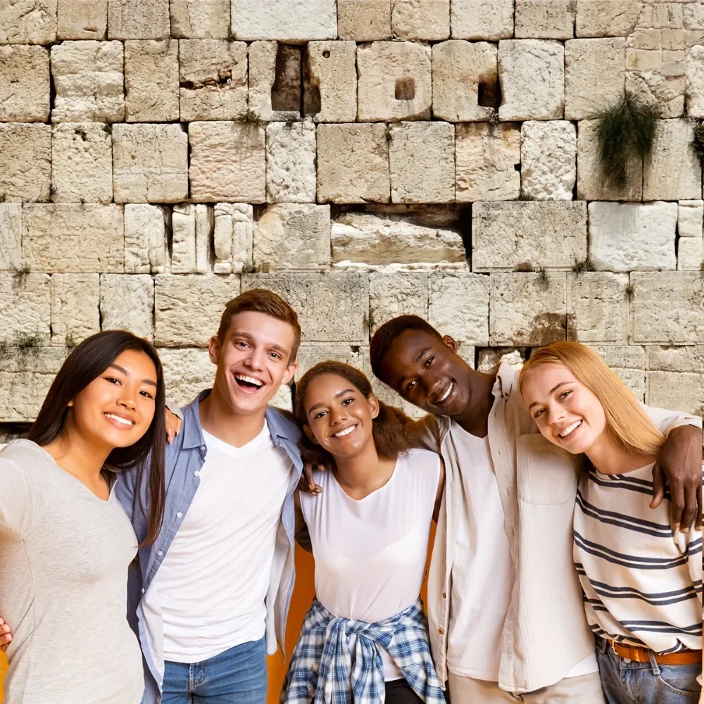 Western Wall Backdrop Jerusalem Photo Background Ancient Jerusalem Backdrop Brick Backdrops For Photography Jerusalem