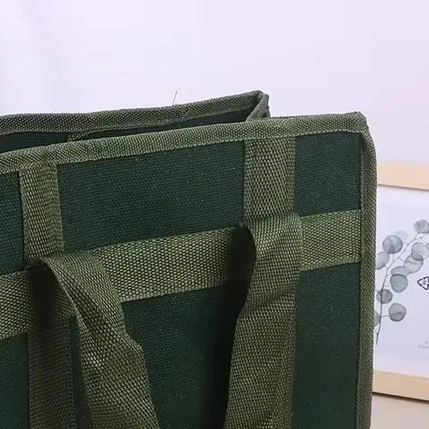 

Простая холщовая сумка для инструментов, высокопрочный органайзер для хранения инструментов для электрика, водонепроницаемые инструменты, садовое перемещение, домашнее хранение