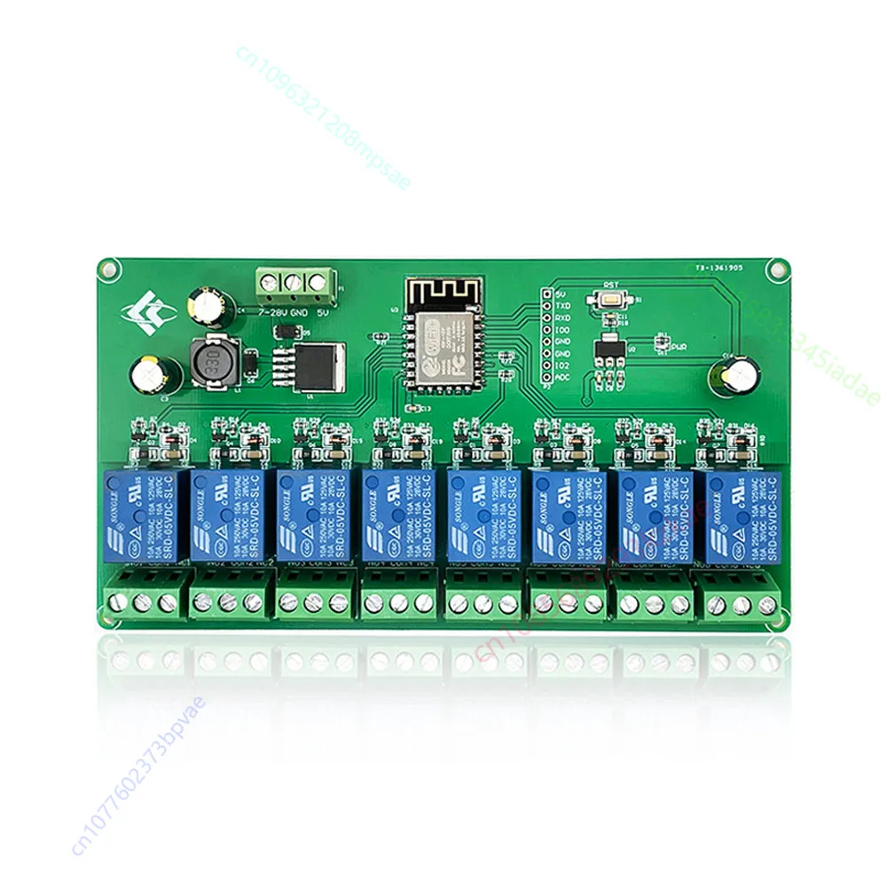 2/4/8 Channel ESP8266 Wireless WIFI Relay Module ESP-12F Development Board Remote Control Relay Switch AC/DC Power
