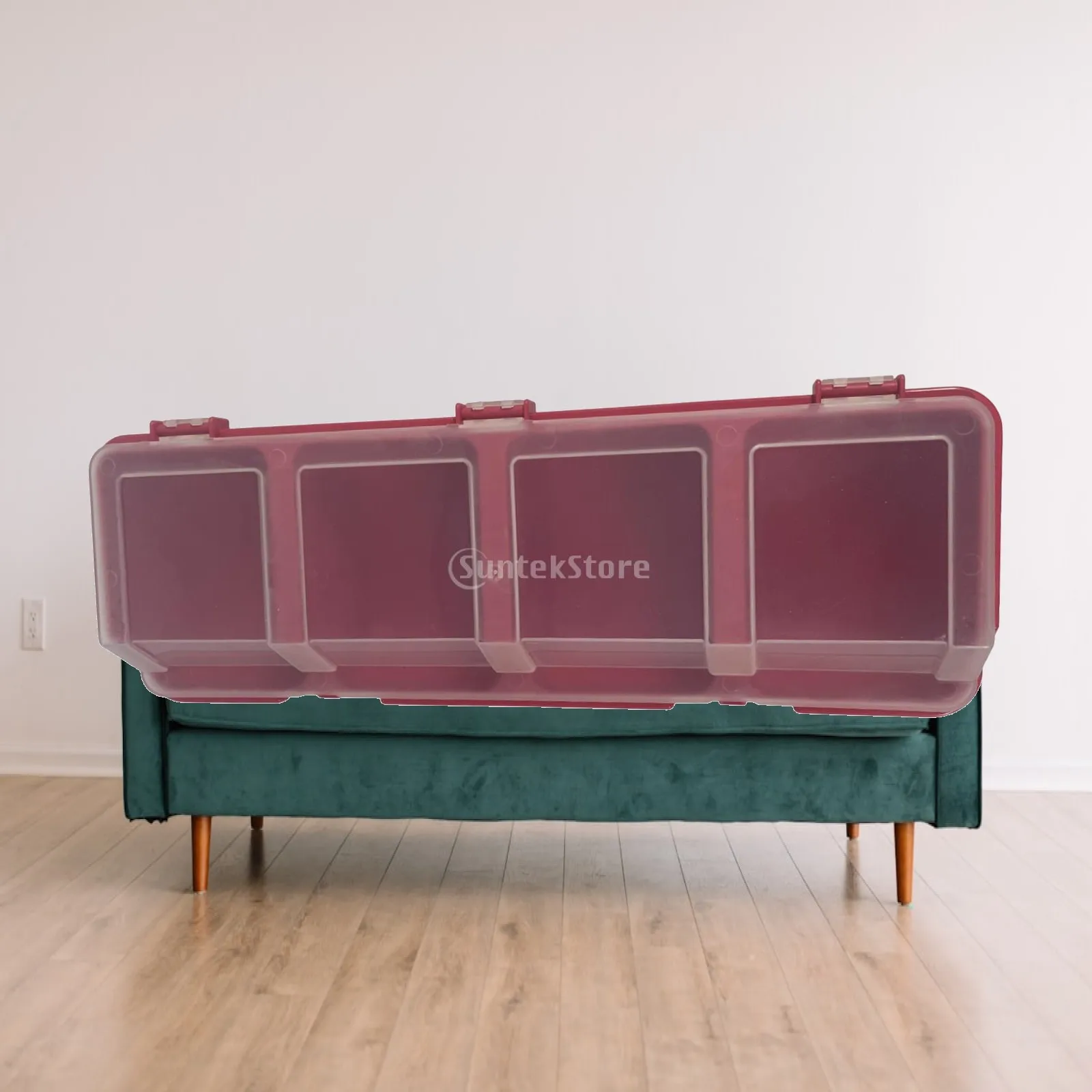Tool Storage Organizer with 4 Sections for Hardware And Small Parts