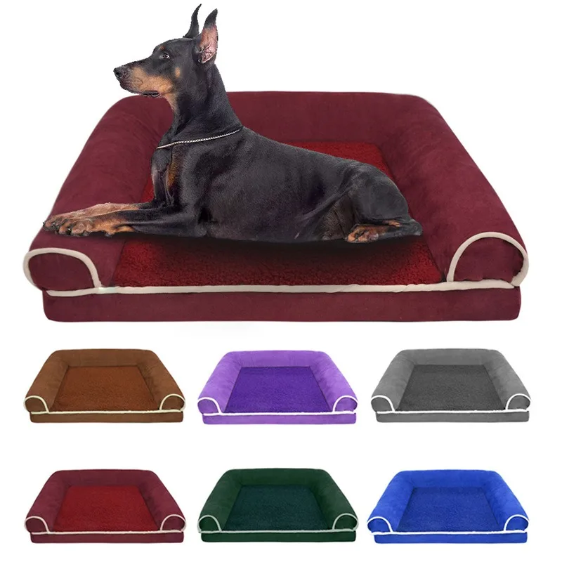 Dog Sofa Mats Autumn and Winter Soft Warm House Cattery Pet Supplies Products Beds Mats Puppy Furniture Accessories Comfort