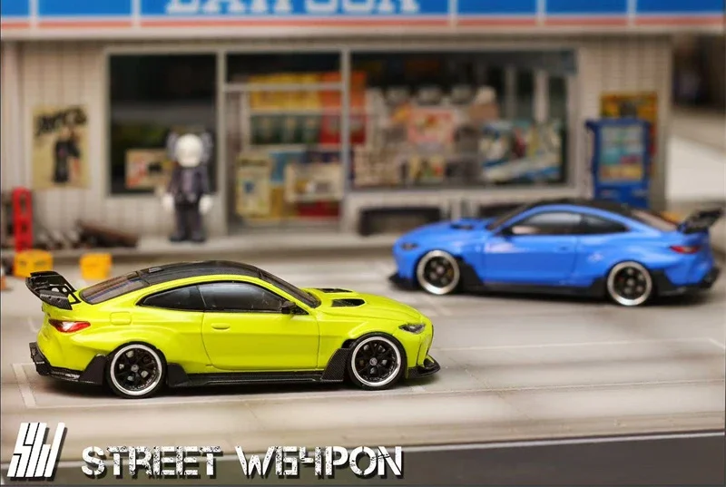 Modele samochodów odlewanych ciśnieniowo SW 1:64 G82 M4