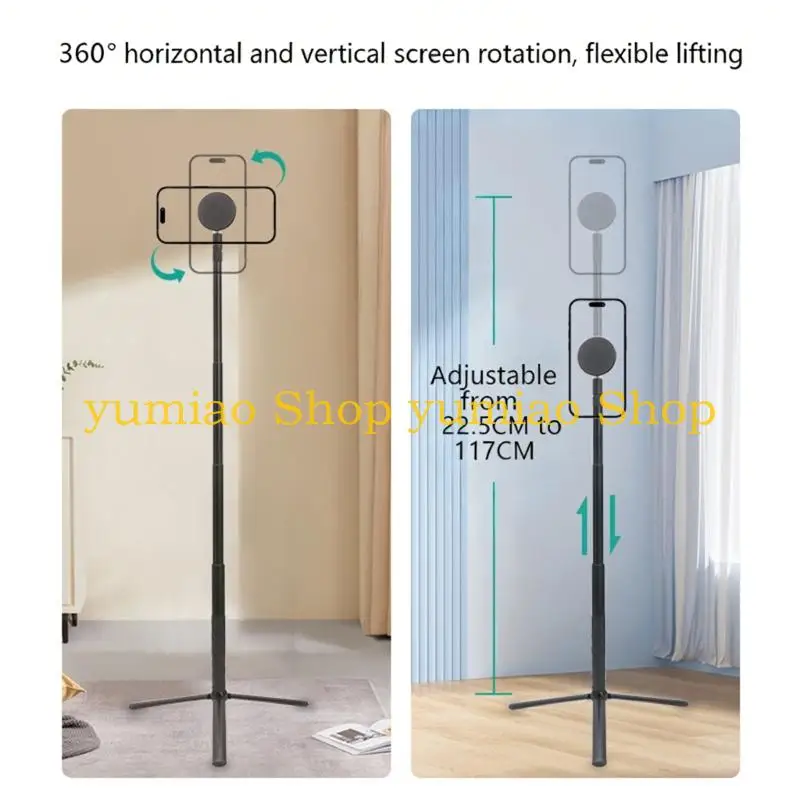 587B Aluminum Construction Base With 17mm Ball Joint And 1/4 Screw Hole For Smartphone Stand Accessories