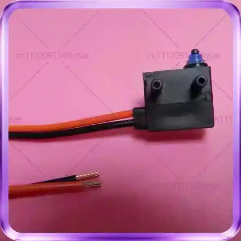3Pcs D2HW-BR202MR waterproof small with wire micro switch R type long column normally closed