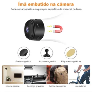 A9 Kamera Mini Pemantauan Nirkabel WiFi Perlindungan Keamanan Camcorder Monitor Jarak Jauh Pengawasan Video Rumah Pintar 8 kamera tersembunyi mini penjualan terbaik - №