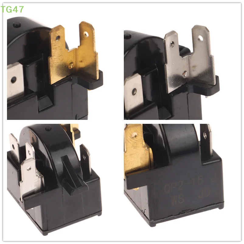 

[HM]Refrigerator Starter Original For Refrigerator Freezer Compressor Starter QP2-15H Starter Overload Protection Relay