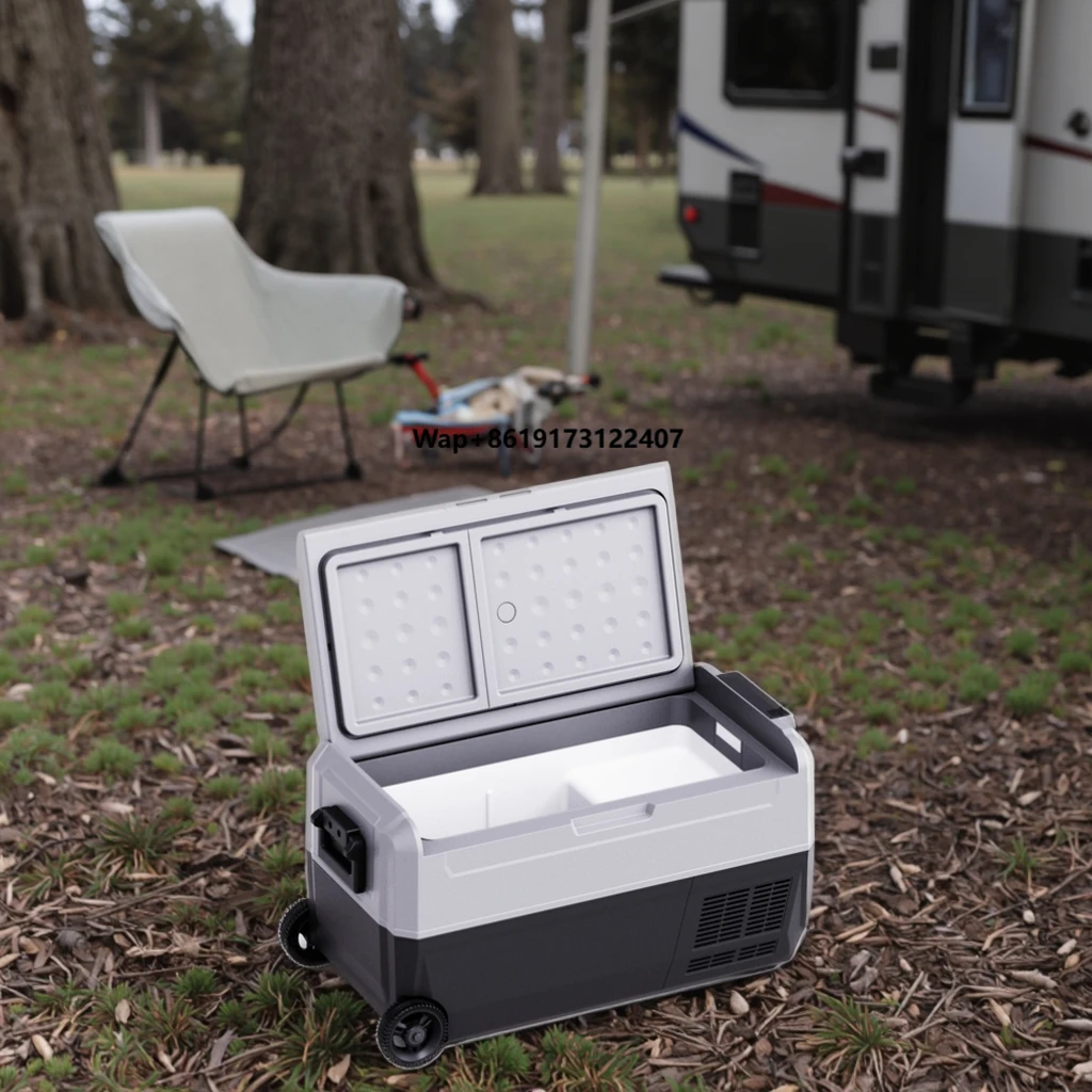 

Safebond Portable 36L Mini Electric Car Fridge Cooler Box with Digital Display for Hotel & Outdoor Food & Drink Storage Camping