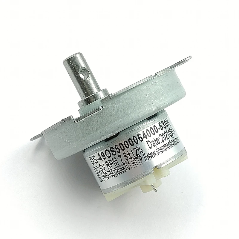 

Micro 49MM Mini 500 Gearbox Gear Reducer Motor DC 3V 5V 6V 12V 15RPM Slow Speed Large Torque DIY Electric Valve Hobby Toy Model