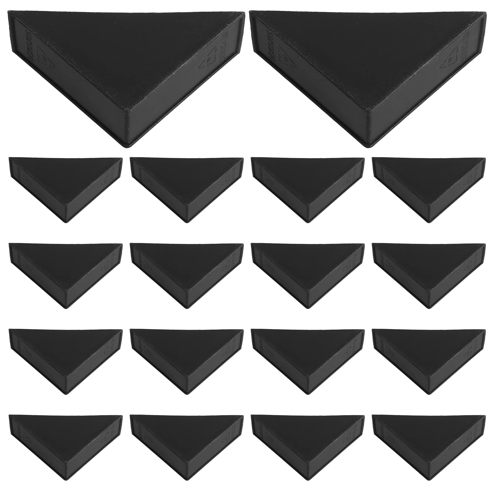 Protectores de esquina de marco de fotos, protección resistente para pinturas, espejos, transporte, almacenamiento, Protector de embalaje, 100 Uds.