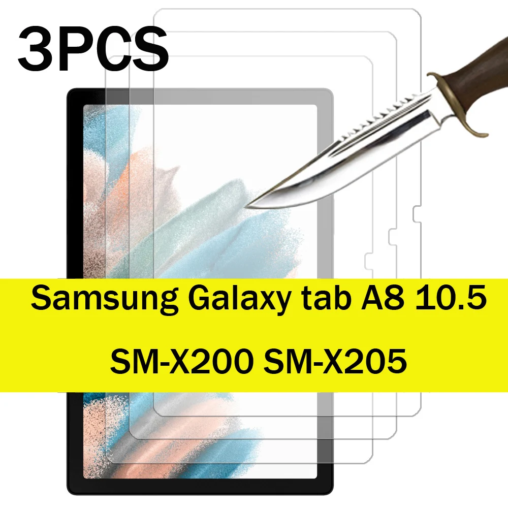 

Tempered glass screen protector for Samsung galaxy tab A8 10.5 2021 SM-X200 SM-X205 protective film