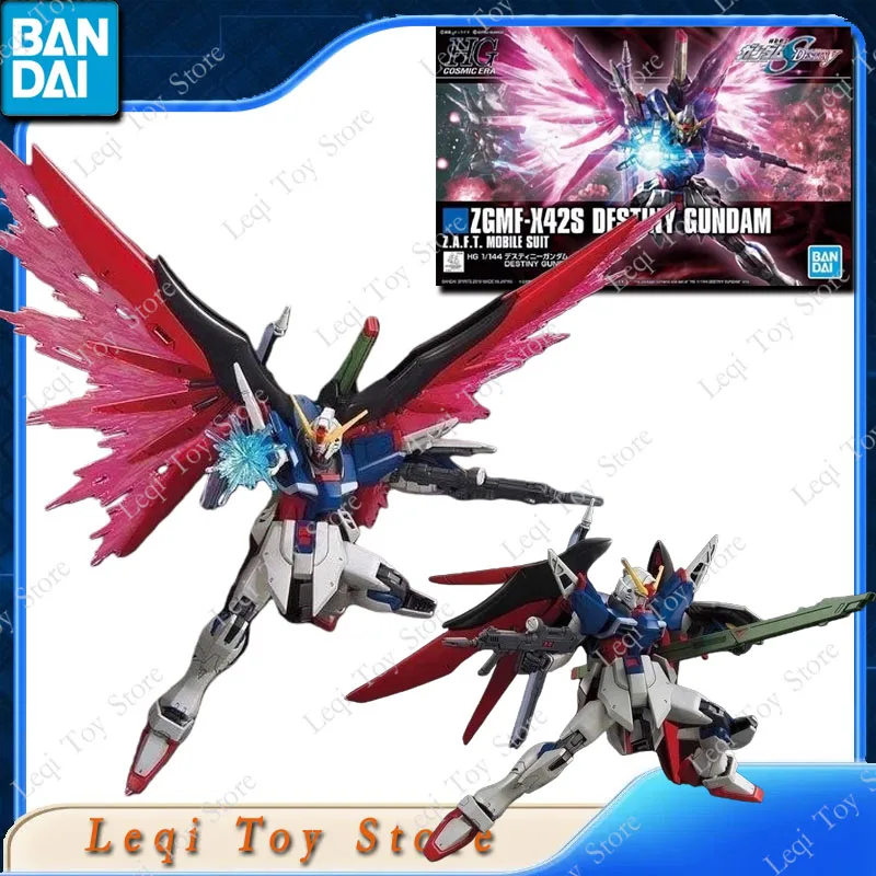 ฟิกเกอร์ของแท้จาก Bandai รุ่น HG ZGMF-X10A-X20A-X19A-X42S  ไทร์สไตรค์ ฟรีดอม จัสติซ เดสตินี กันดั้ม  โมเดลประกอบ ของสะสมจากอนิเมะ