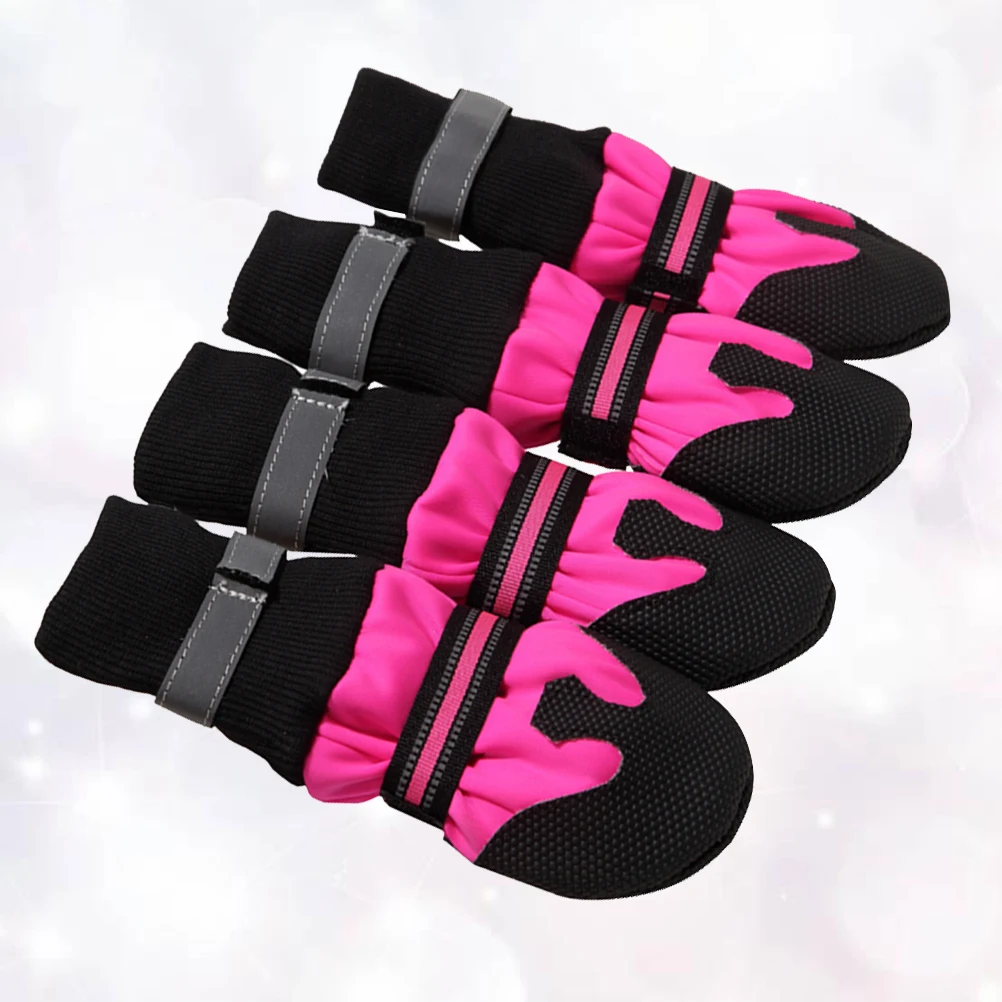 

Pet Walking Shoes Dog Boots Sensitive Paws Puppy Slippers Outdoor Warm Comfortable Allergies Anti Slip Sole Protect Paws Stones