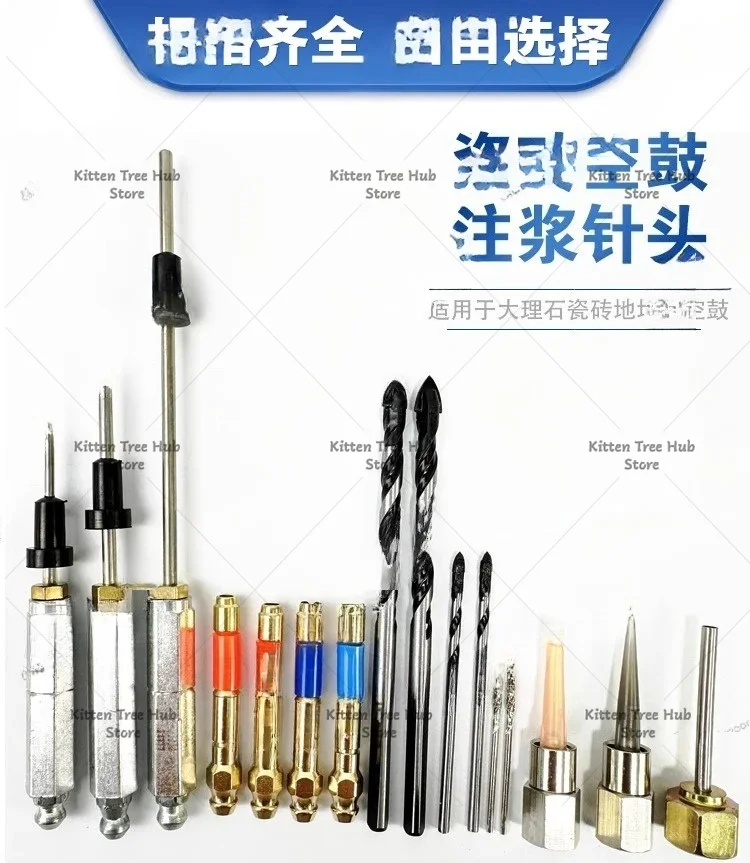 Floor Tile Hollow Drum Grouting Machine Stone Marble Tile Hollow Drum Filling Injection Compound Special Glue