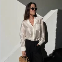 2026 New Women's Spring Shirts Fashion Loose Elegant Office Shirts Chic Street Comfort Youth Travel Holiday Shirt Tops - Image 2