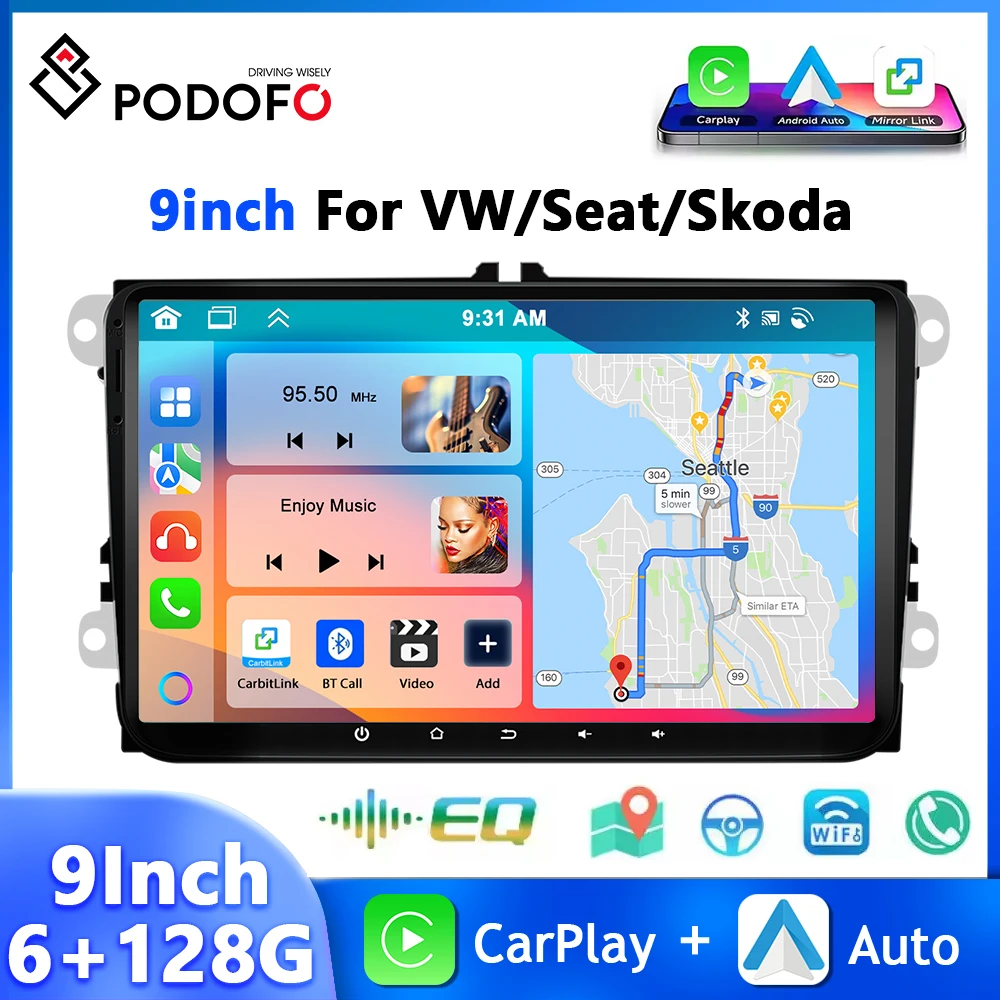 Podofo 9'' 6+128G C…