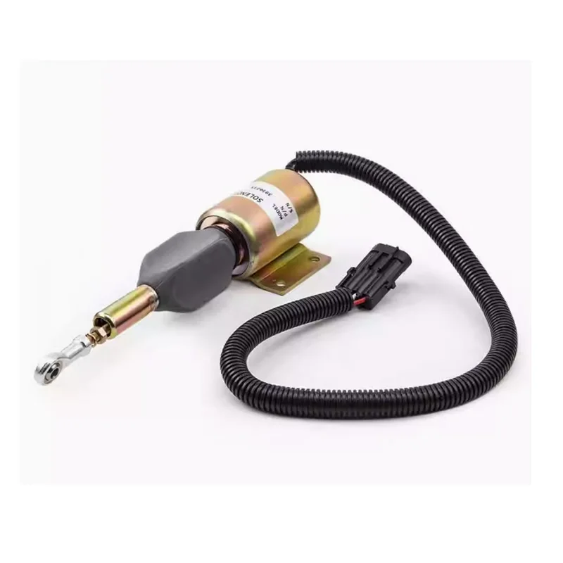 for Cummins Flameout Solenoid Valve 3930235 Flameoutswitch 3930236 Oil Shut-off Valve SA-4348-24 Excavator Accessories