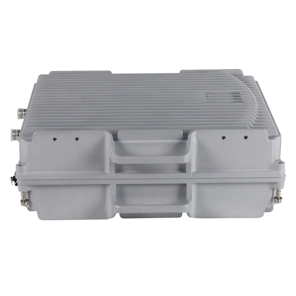 Waterproof Outdoor Digital Wireless Band Selective Repeater Digital Signal Amplifier 27dBm 5000sqm Coverage Signal Booster