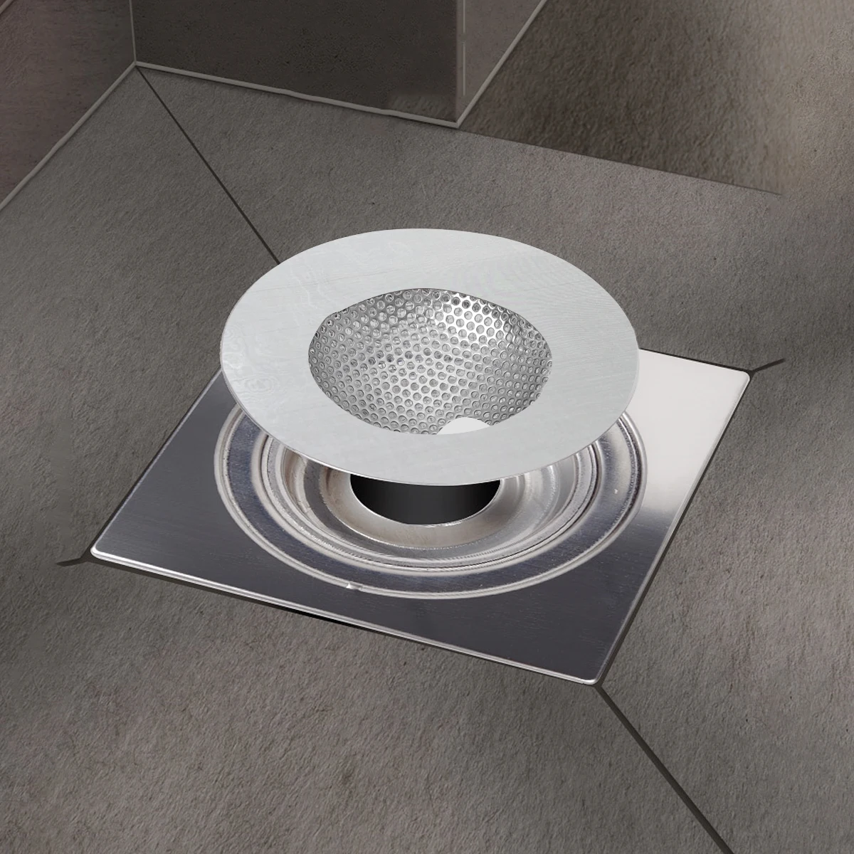 

3pcs Stainless Hair Catcher Anti clogging Sink Filter Strainer Kitchen Sink Filter Supplies Shower Drain Protector