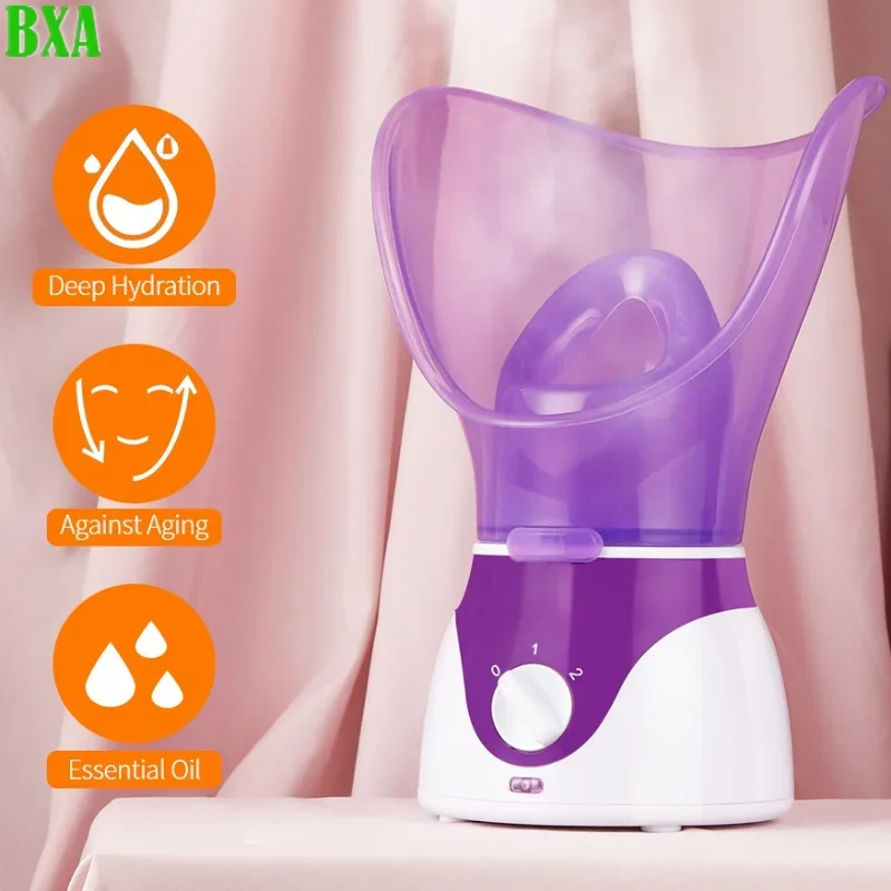 

Facial Steamer Nano Steamer Hot Sprayer Face Humidifier Skin Moisturizing Pores Cleansing Skin Deep Hydration Control Oil 50ML