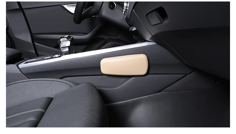 Ellenbogenpolster, Armlehne für Auto, weiches Leder, Armlehnenkissen, bequeme Unterstützung, Auto-Innenzubehör, Kniekissen, Autotürpolster – Detail 14