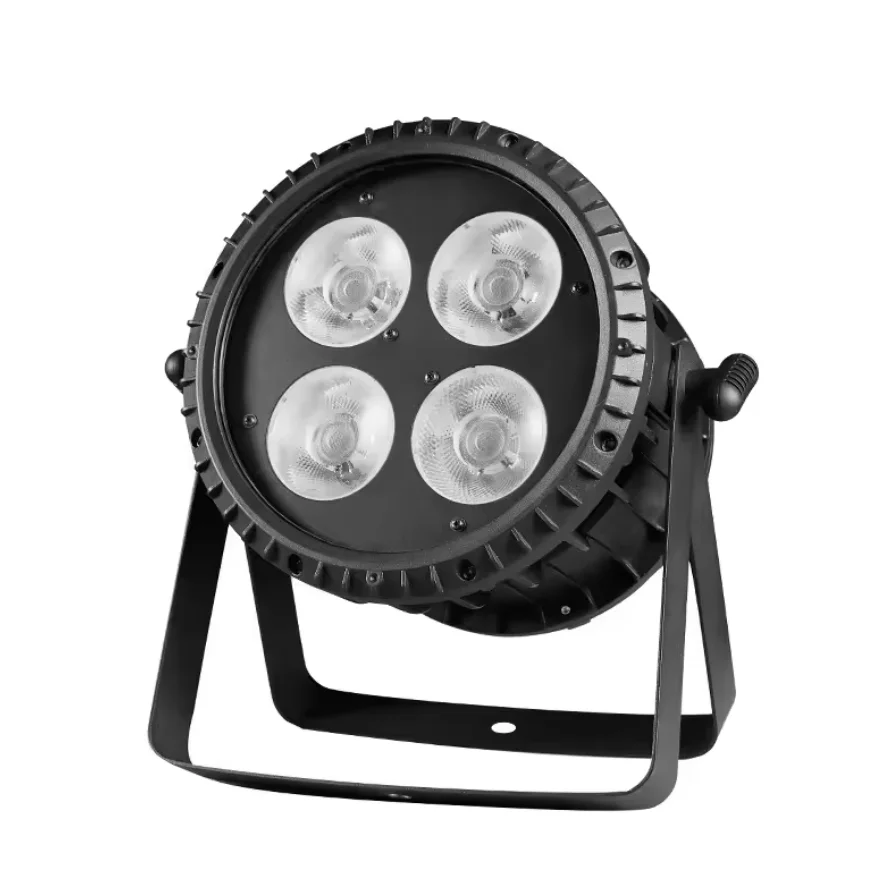 

Светодиодный прожектор 4*50W COB (теплый/холодный белый свет) для сцены, водонепроницаемый, DMX512, для наружного освещения и декорации стен, IP65