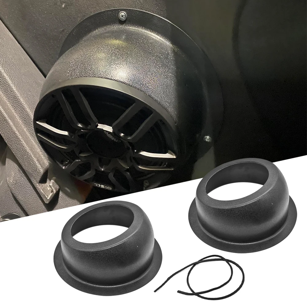 

1PAIR Universal 6.5" Speaker Enclosure Pod UTV RV Car Boat Trunk Trailer Compatible with Polaris RZR XP 1000 for Can-am X3